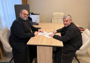 Вища духовна семінарія підписала угоду про співпрацю з Івано-Франківською академією Івана Золотоустого