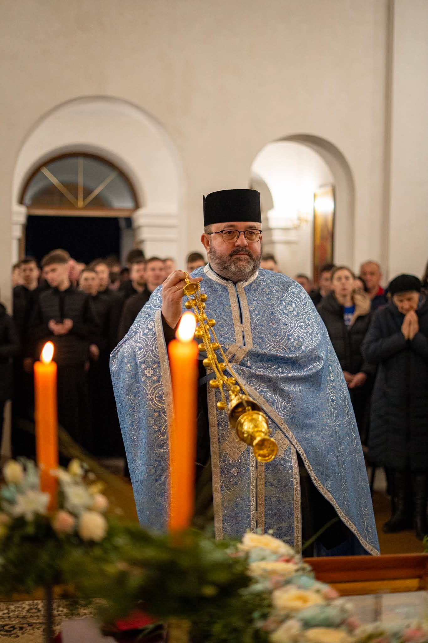 Привітання ректора семінарії о. Івана Римара з 50-літтям