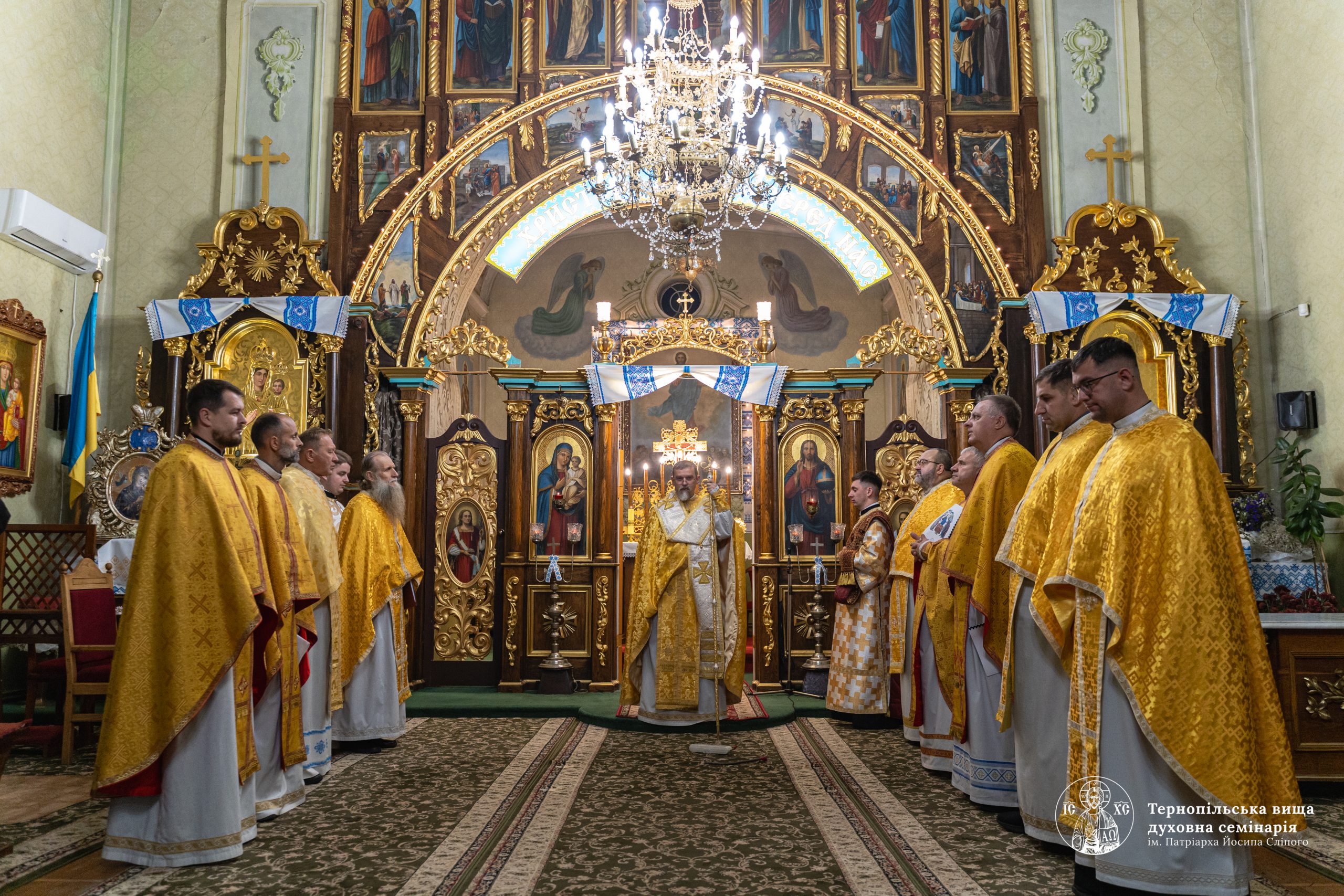 У семінарійному храмі відбулася Божественна Літургія за чином святого апостола Якова, брата Господнього